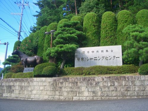 ある意味『聖地』、栗東トレセン（笑）