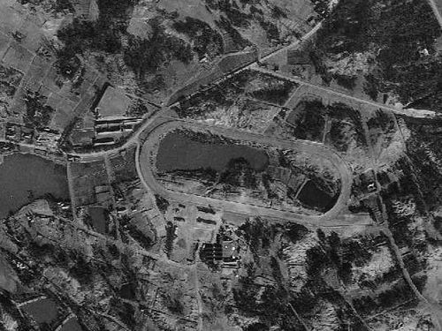 岡崎競馬場（米国陸軍空中写真/1948年撮影）