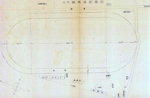 北方競馬場配置図