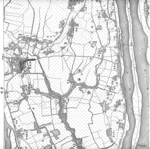 高須競馬場か？（原寸大地図）