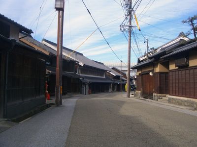 東海道五十三次　有松の街道をゆく